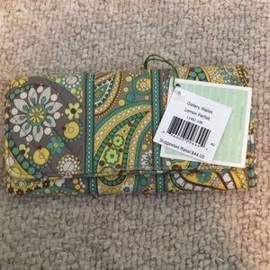 Vera Bradley accordion wallet